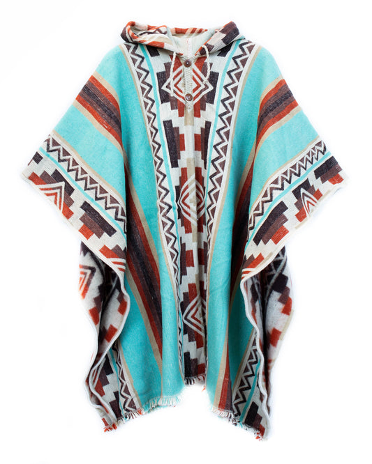 PONCHO PREMIUM OLLAGUE CON CAPUCHA